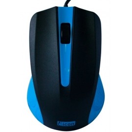 Mouse Ginga Icon ICONM20-BLUE, Alámbrico, USB, Azul