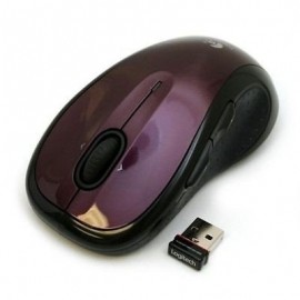 Mouse Logitech Láser M510, Inalámbrico, USB, Rojo