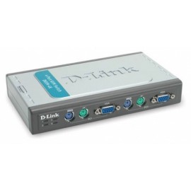 D-Link Switch KVM DKVM-4K, PS2, 4 Puertos