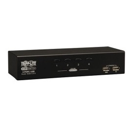 Tripp Lite Switch KVM USB B006-VU4-R, 4 Puertos