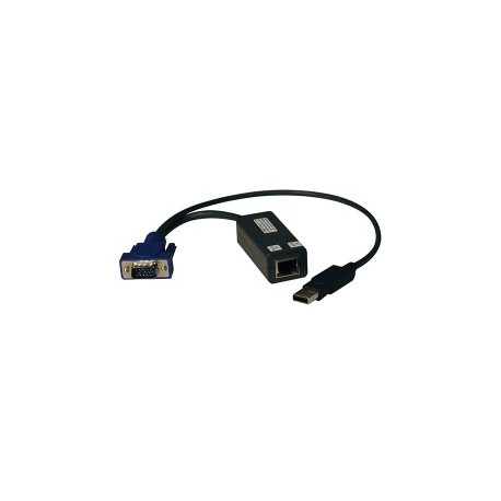 Tripp Lite Cable KVM RJ45 Macho - HD15 USB A Hembra, Negro - 8 Piezas