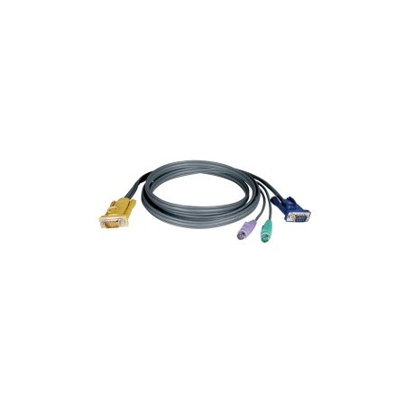 Tripp Lite Kit Cable para Multiplexor KVM PS2 (3 en 1), 3.05 Metros