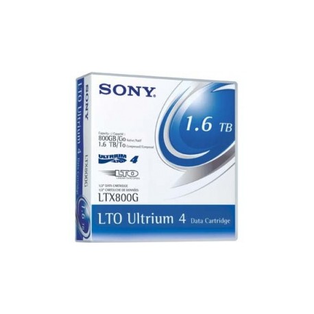 Sony LTO4 Soporte de Datos LTX800G, 800GB 1.6TB, 820 Metros