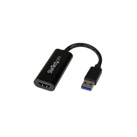 Startech.com Adaptador de Video USB 3.0 Macho - HDMI Hembra, Negro