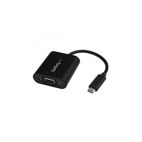 StarTech.com Adaptador de Video Externo USB-C Macho - VGA Hembra, Negro