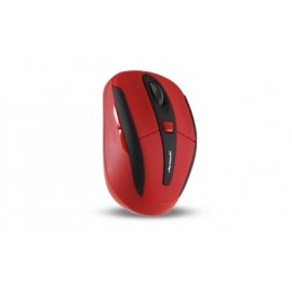 Mini Mouse Acteck Óptico Xplotion 550, Inalámbrico, USB, 1600DPI, Rojo