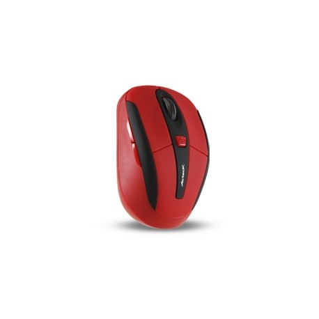 Mini Mouse Acteck Óptico Xplotion 550, Inalámbrico, USB, 1600DPI, Rojo