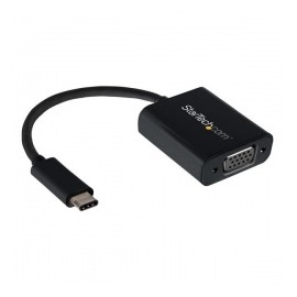 StarTech.com Adaptador de Video USB C - VGA, Negro