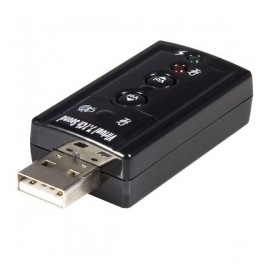 StarTech.com Adaptador de Sonido ICUSBAUDIO7, 7.1 Canales, USB 2.0