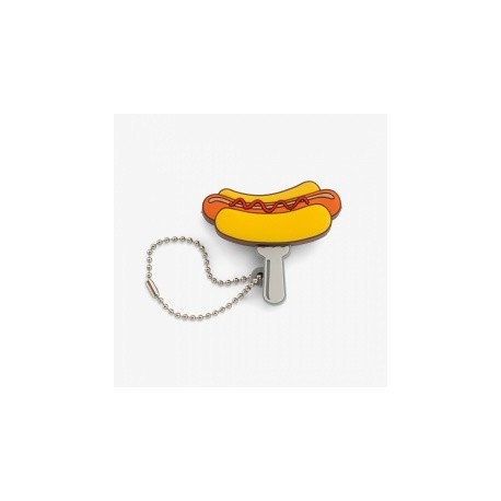 Just Mustard Adaptador Hot Dog 3.5mm Macho - 2x 3.5mm Hembra, Marrón