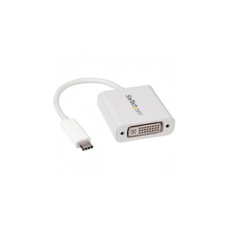 StarTech.com Adaptador USB-C Macho - DVI Hembra, Blanco
