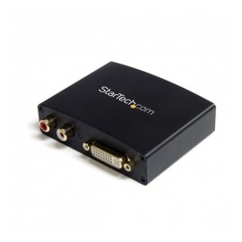 StarTech.com Adaptador Convertidor de DVI-D a HDMI con Audio