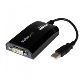 StarTech.com Adaptador Tarjeta de Video Externa DVI Macho - USB Hembra, para Mac PC