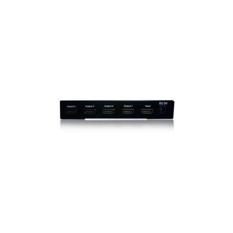Enson Distribuidor HDMI, 1 Entrada, 4 Salidas, Negro