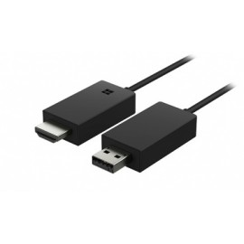 Microsoft Adaptador Inalámbrico HDMI y USB 2.0 con WiFi, Negro