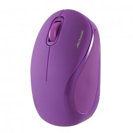 Mini Mouse Acteck Óptico Xplotion 300, Inalámbrico, USB, 1000DPI, Morado