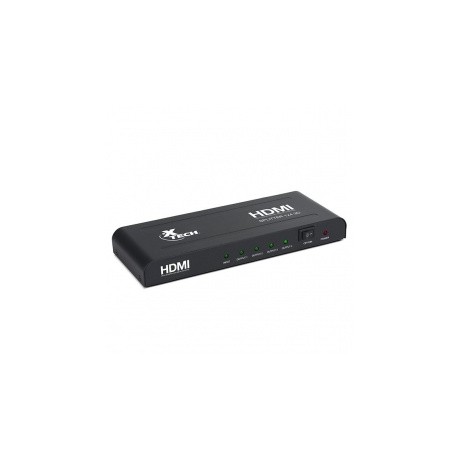 Xtech Adaptador HDMI, 2 Puertos, 1920 x 1080 Pixeles, Negro