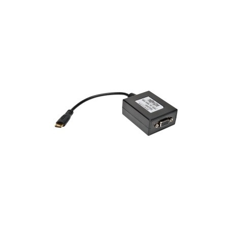 Tripp Lite Adaptador Mini HDMI Macho - VGA Hembra, Negro