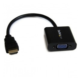 StarTech.com Cable Adaptador Convertidor de Video HDMI Macho - VGA Hembra, 1920 x 1200 Pixeles, Negro