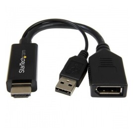 StarTech.com Convertidor HDMI Macho - DisplayPort Hembra 4K