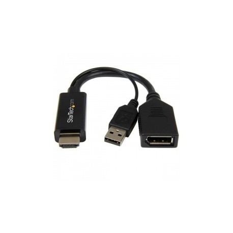 StarTech.com Convertidor HDMI Macho - DisplayPort Hembra 4K