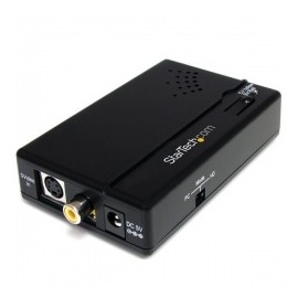 StarTech.com Adaptador Convertidor de Audio y Video Compuesto RCA S-Video a HDMI