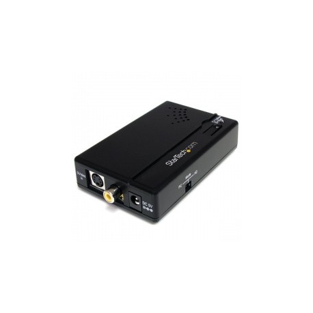 StarTech.com Adaptador Convertidor de Audio y Video Compuesto RCA S-Video a HDMI