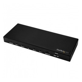 StarTech.com Multiplicador Splitter HDMI 4K de 4 Puertos, Negro