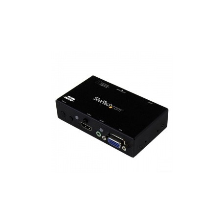 StarTech.com Convertidor con Escalador VGA y Audio - HDMI, Negro