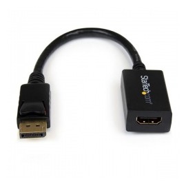 StarTech.com Adaptador DisplayPort Macho - HDMI Hembra, Negro