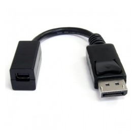 StarTech.com Cable Adaptador DisplayPort Macho - mini DisplayPort Hembra, 15cm, Negro