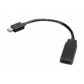Lenovo Adaptador Mini DisplayPort Macho - HDMI Hembra, 20cm, Negro