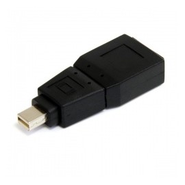 Startech.com Adaptador Convertidor Mini DisplayPort Macho - DisplayPort Hembra, Negro