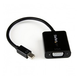 Startech.com Cable Adaptador de Video Mini DisplayPort - VGA, 10cm, Negro
