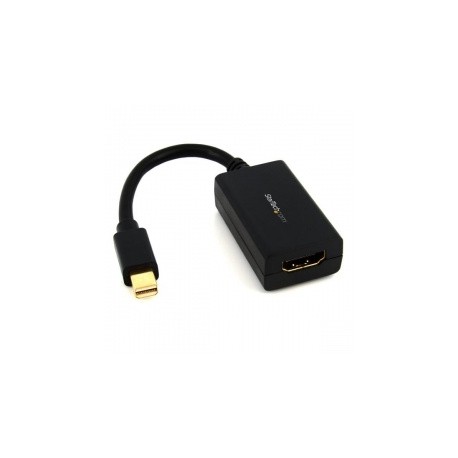 StarTech.com Adaptador Mini DisplayPort Macho - HDMI Hembra, Negro