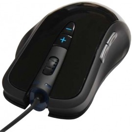 Mouse Vorago Óptico Multimedia MO-405, Alámbrico, USB, 2000DPI, Negro