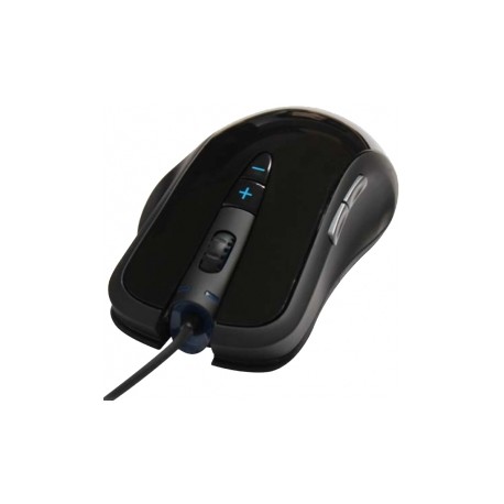 Mouse Vorago Óptico Multimedia MO-405, Alámbrico, USB, 2000DPI, Negro