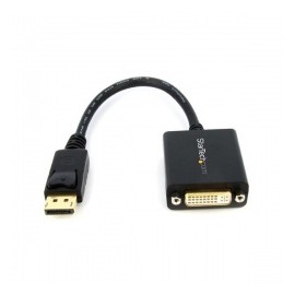 StarTech.com Cable DisplayPort Macho - DVI Hembra, 15cm, Negro