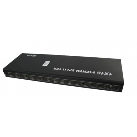 Enson Video Splitter HDMI, de 17 Puertos, Negro