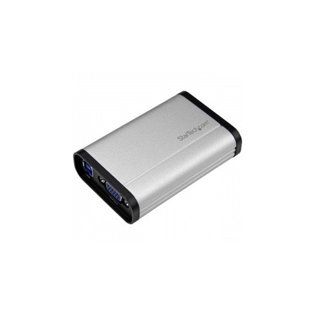 StarTech.com Capturadora de Video VGA, USB 3.0, 1080 Pixeles, Aluminio