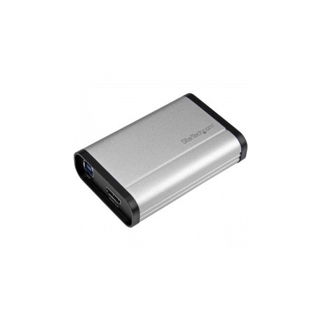 StarTech.com Capturadora de Video HDMI 3.5 mm, USB 3.0, 1080 Pixeles, Aluminio