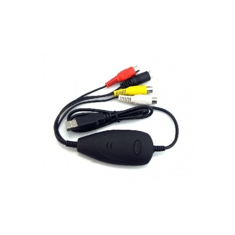 BRobotix Convertidor USB Capturador de Video y Audio de Alta Resolución, USB 2.0
