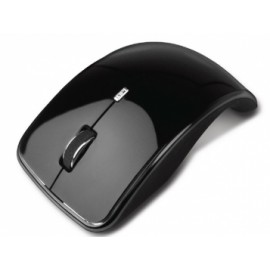 Mouse Klip Xtreme Óptico Kurve Estilizado, Inalámbrico, USB, 1600DPI, Negro