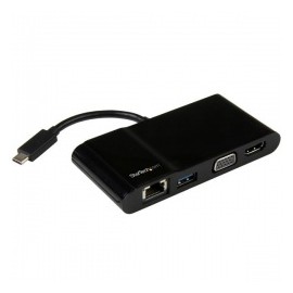 StarTech.com Adaptador Multifuncional para Laptops, USB 3.0 C - HDMI o VGA