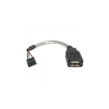 StarTech.com Cable Adaptador para Tarjeta Madre USB 2.0 Hembra - IDC 4-pin Hembra, 15cm