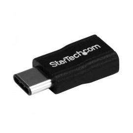 StarTech.com Adaptador USB-C Macho - USB 2.0 Hembra, Negro