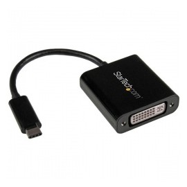 StarTech.com Adaptador Gráfico USB 3.1 Tipo C - DVI, Negro