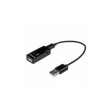 StarTech.com Juego Probador de Voltaje y Potencia USB, Negro