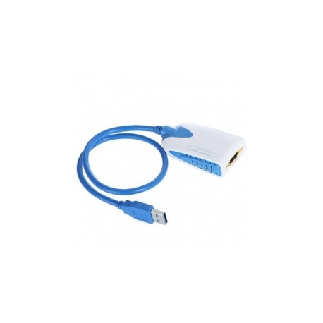 BRobotix Convertidor USB A 3.0 Macho - HDMI 1.3 Hembra
