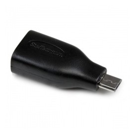 StarTech.com Adaptador micro USB B Macho - USB A Hembra, Negro